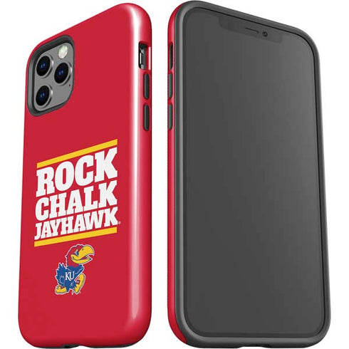 University of Kansas Rock Chalk Jayhawk iPhone 12 Pro Impact Case