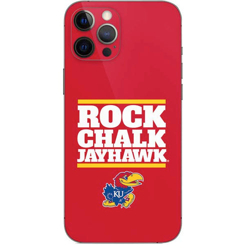 University of Kansas Rock Chalk Jayhawk iPhone 12 Pro Max Skin