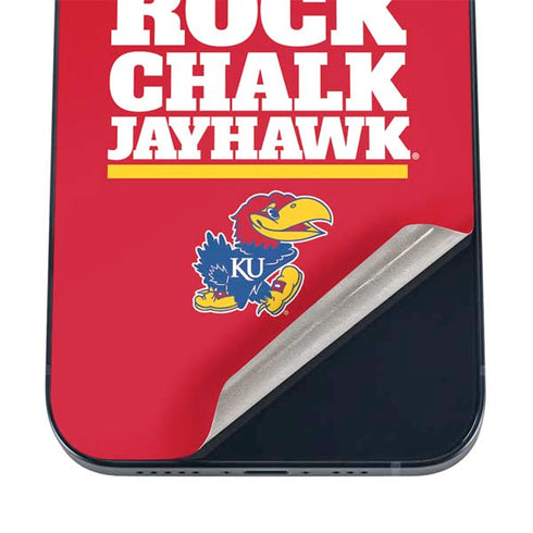 University of Kansas Rock Chalk Jayhawk iPhone 12 Skin