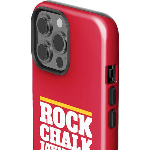 University of Kansas Rock Chalk Jayhawk iPhone 13 Pro Max Impact Case