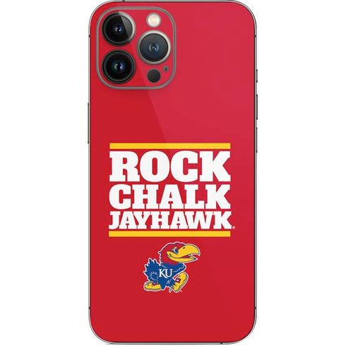 University of Kansas Rock Chalk Jayhawk iPhone 13 Pro Max Skin