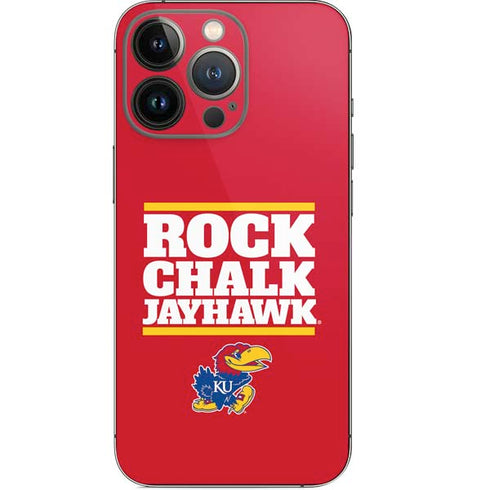 University of Kansas Rock Chalk Jayhawk iPhone 13 Pro Skin