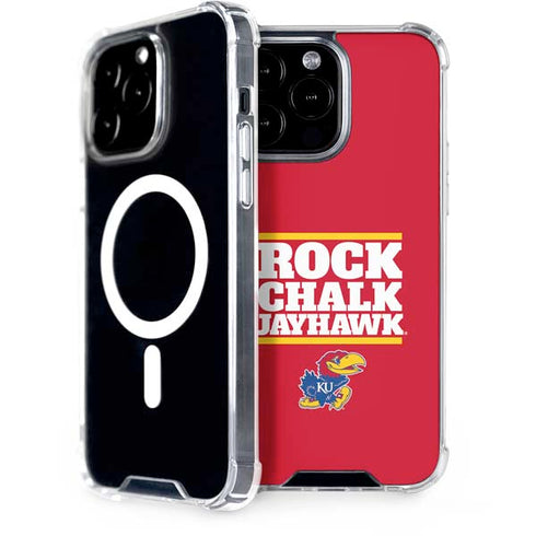University of Kansas Rock Chalk Jayhawk iPhone 15 Pro Max MagSafe Case