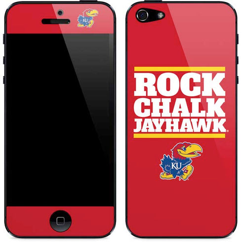 University of Kansas Rock Chalk Jayhawk iPhone 5/5s/5SE Skin