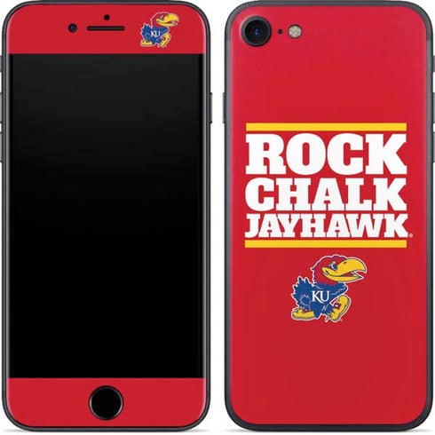 University of Kansas Rock Chalk Jayhawk iPhone 7 Skin