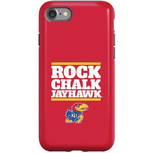 University of Kansas Rock Chalk Jayhawk iPhone SE (2nd & 3rd Gen) Pro Case