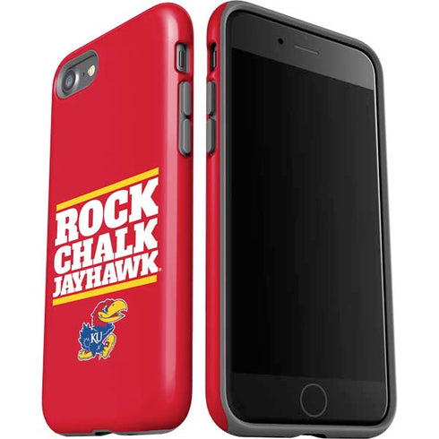 University of Kansas Rock Chalk Jayhawk iPhone SE (2nd & 3rd Gen) Pro Case