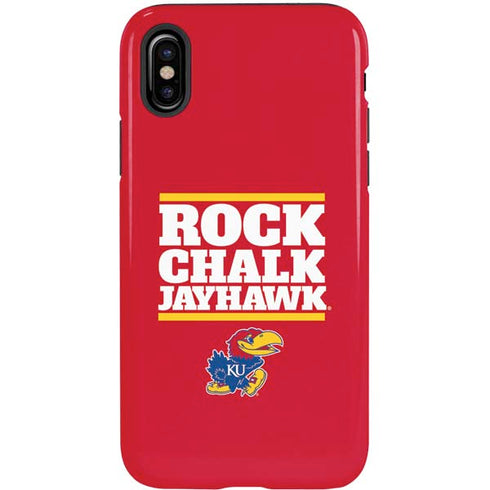 University of Kansas Rock Chalk Jayhawk iPhone X Pro Case