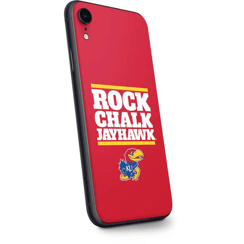 University of Kansas Rock Chalk Jayhawk iPhone XR Skin