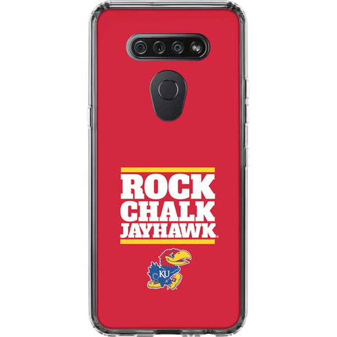 University of Kansas Rock Chalk Jayhawk LG K51/Q51 Clear Case