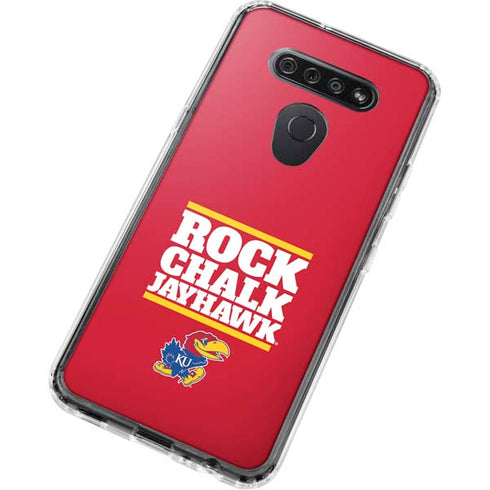University of Kansas Rock Chalk Jayhawk LG K51/Q51 Clear Case