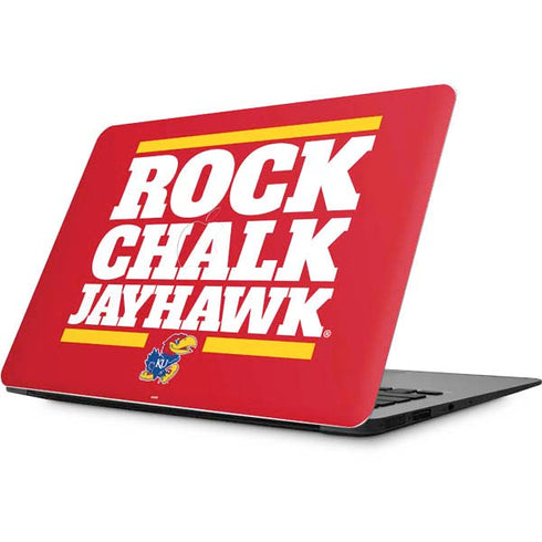 University of Kansas Rock Chalk Jayhawk Apple MacBook Skin