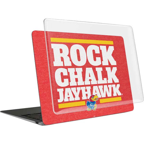 University of Kansas Rock Chalk Jayhawk MacBook Air 13in M1 (2021) Case plus Skin