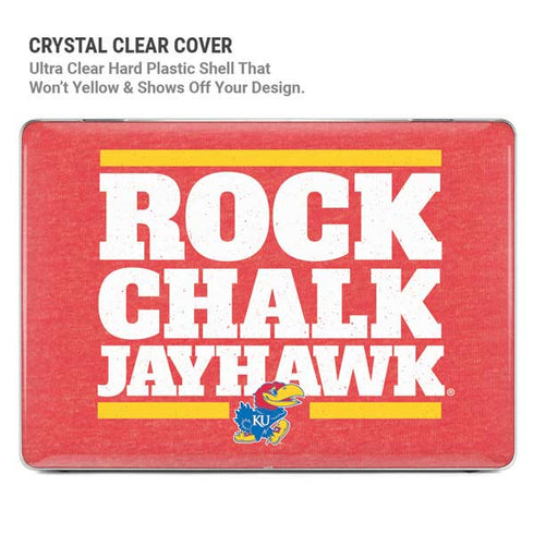 University of Kansas Rock Chalk Jayhawk MacBook Air 13in M1 (2021) Case plus Skin