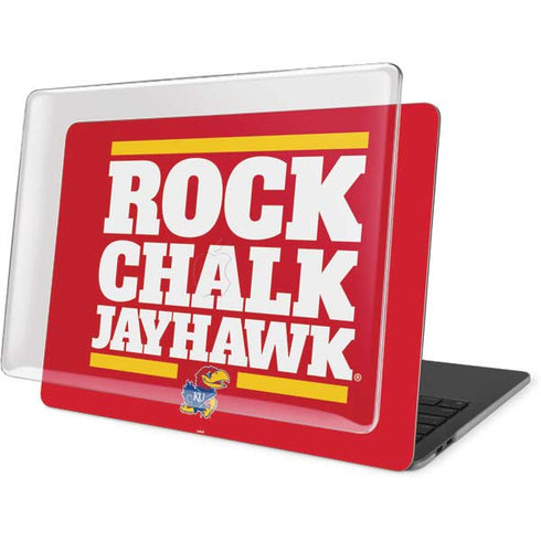 University of Kansas Rock Chalk Jayhawk MacBook Pro 13in (2020) Case plus Skin