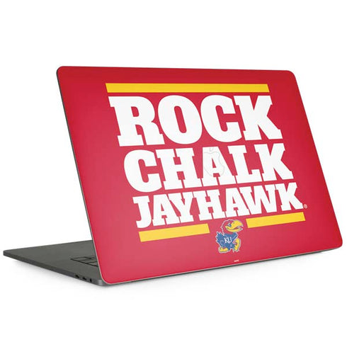 University of Kansas Rock Chalk Jayhawk Apple MacBook Pro 15-inch Skin
