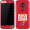 University of Kansas Rock Chalk Jayhawk Moto E5 Play Skin