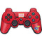 University of Kansas Rock Chalk Jayhawk PS3 Dual Shock wireless controller Skin