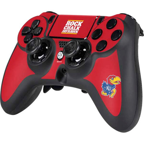 University of Kansas Rock Chalk Jayhawk PS4/PC SCUF Impact Controller Skin