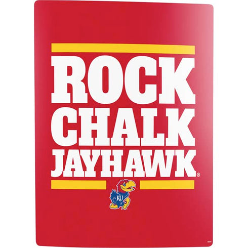 University of Kansas Rock Chalk Jayhawk PS5 Digital Edition Bundle Skin