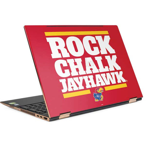 University of Kansas Rock Chalk Jayhawk HP Spectre Skin