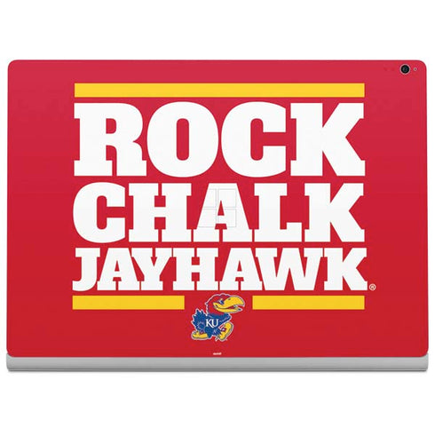 University of Kansas Rock Chalk Jayhawk Surface Book 2 15in Skin