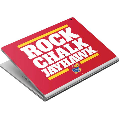 University of Kansas Rock Chalk Jayhawk Surface Book Skin