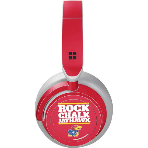 University of Kansas Rock Chalk Jayhawk Surface Headphones Skin