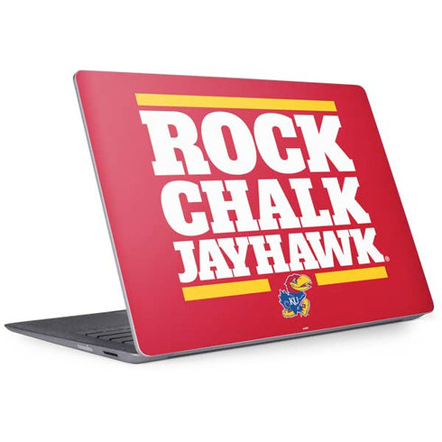 University of Kansas Rock Chalk Jayhawk Surface Laptop 2 Skin
