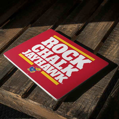 University of Kansas Rock Chalk Jayhawk Surface Laptop 2 Skin