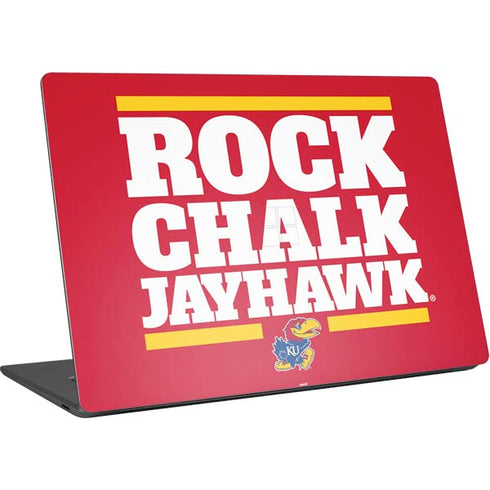 University of Kansas Rock Chalk Jayhawk Surface Laptop 4 15in Skin