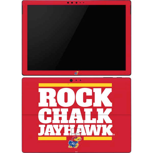 University of Kansas Rock Chalk Jayhawk Surface Pro 6 Skin