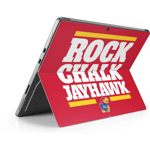University of Kansas Rock Chalk Jayhawk Surface Pro 8 Skin