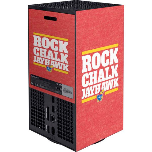 University of Kansas Rock Chalk Jayhawk Xbox Series X Bundle Skin