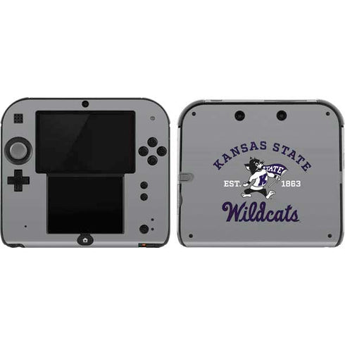 Kansas State University Wildcats Est 1863 Nintendo 2DS Skin