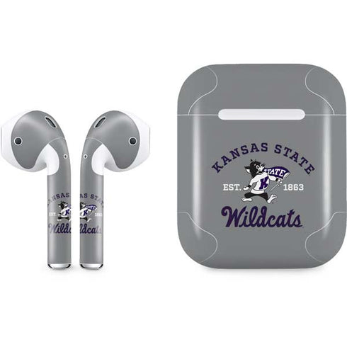 Kansas State University Wildcats Est 1863 Apple AirPods Skin