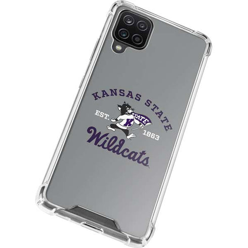Kansas State University Wildcats Est 1863 Galaxy A12 Clear Case