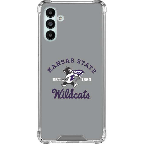Kansas State University Wildcats Est 1863 Galaxy A13 5G Clear Case