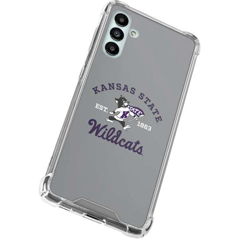 Kansas State University Wildcats Est 1863 Galaxy A13 5G Clear Case