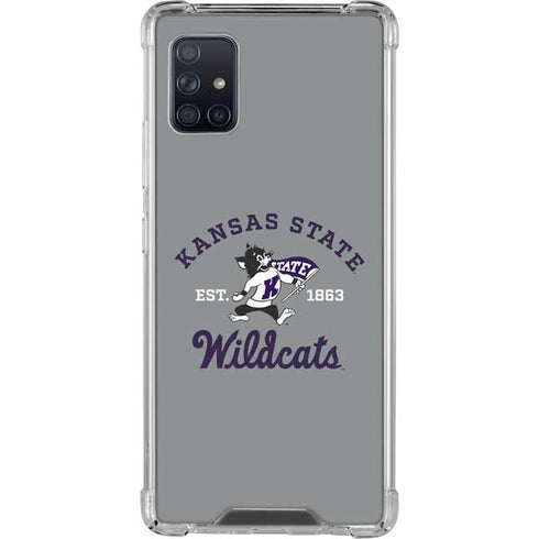 Kansas State University Wildcats Est 1863 Galaxy A51 5G Clear Case
