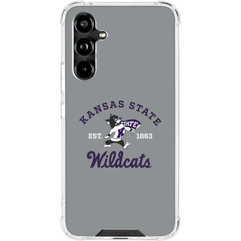 Kansas State University Wildcats Est 1863 Galaxy A54 5G Clear Case