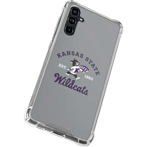 Kansas State University Wildcats Est 1863 Galaxy A54 5G Clear Case