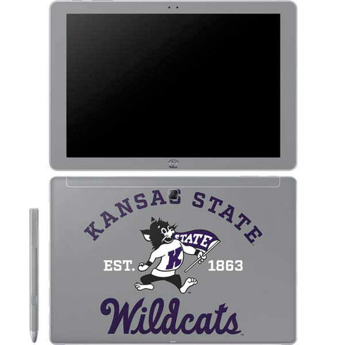 Kansas State University Wildcats Est 1863 Galaxy Book 12in Skin