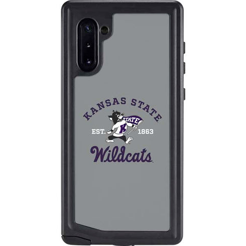 Kansas State University Wildcats Est 1863 Galaxy Note 10 Waterproof Case