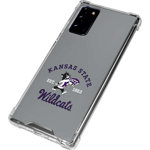Kansas State University Wildcats Est 1863 Galaxy Note20 5G Clear Case