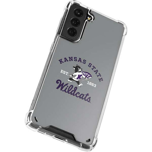 Kansas State University Wildcats Est 1863 Galaxy S21 Plus 5G Clear Case