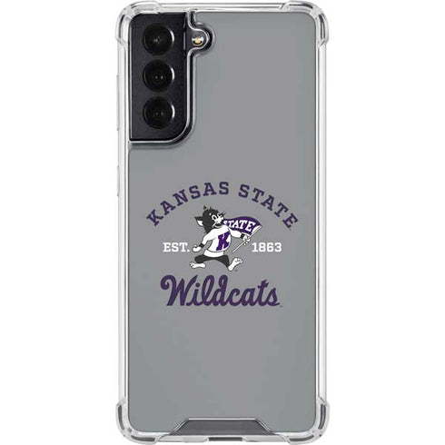 Kansas State University Wildcats Est 1863 Galaxy S22 Clear Case