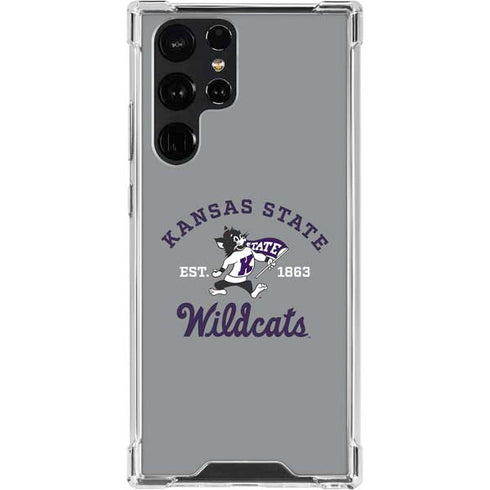 Kansas State University Wildcats Est 1863 Galaxy S22 Ultra Clear Case