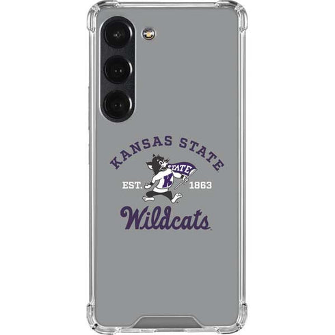 Kansas State University Wildcats Est 1863 Galaxy S23 Clear Case