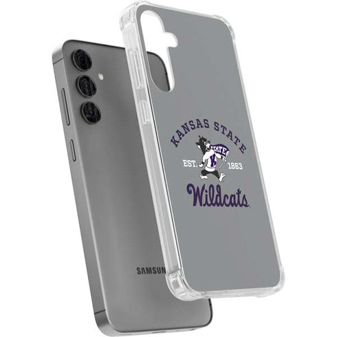 Kansas State University Wildcats Est 1863 Galaxy S24 Plus Clear Case